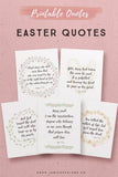 Easter Quotes Printables*