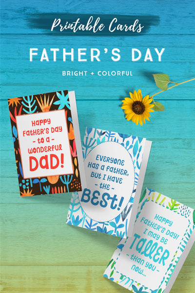 Father's Day Cards: Bright & Colorful*