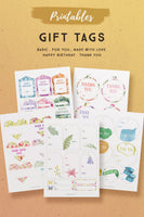 Printable Gift Tags 1*