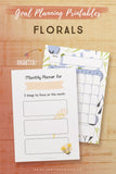 Goal Planning Printables: Florals*