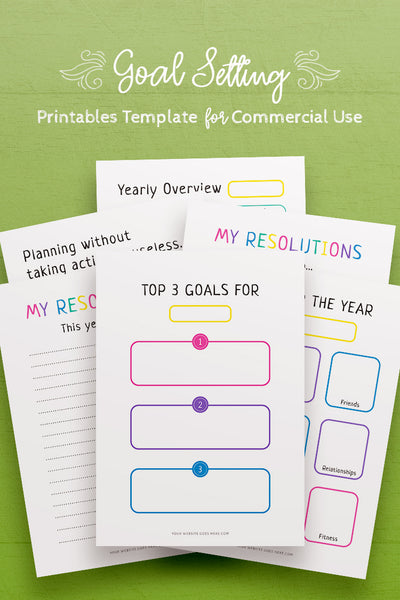 Goal Setting Template Collection