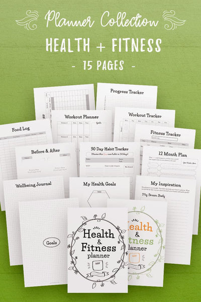 Health & Fitness Template Collection