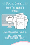 Essential Planner Template for Beginners