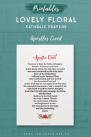 Prayer: Apostles Creed
