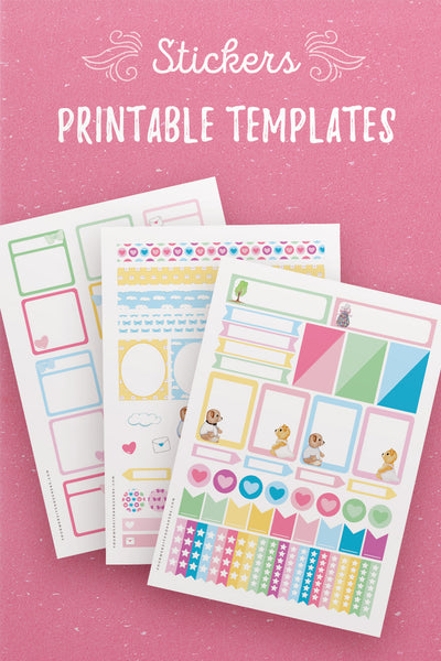Sticker Example Template Stickers Template