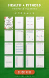 Health and Fitness Planner (16 Pages)